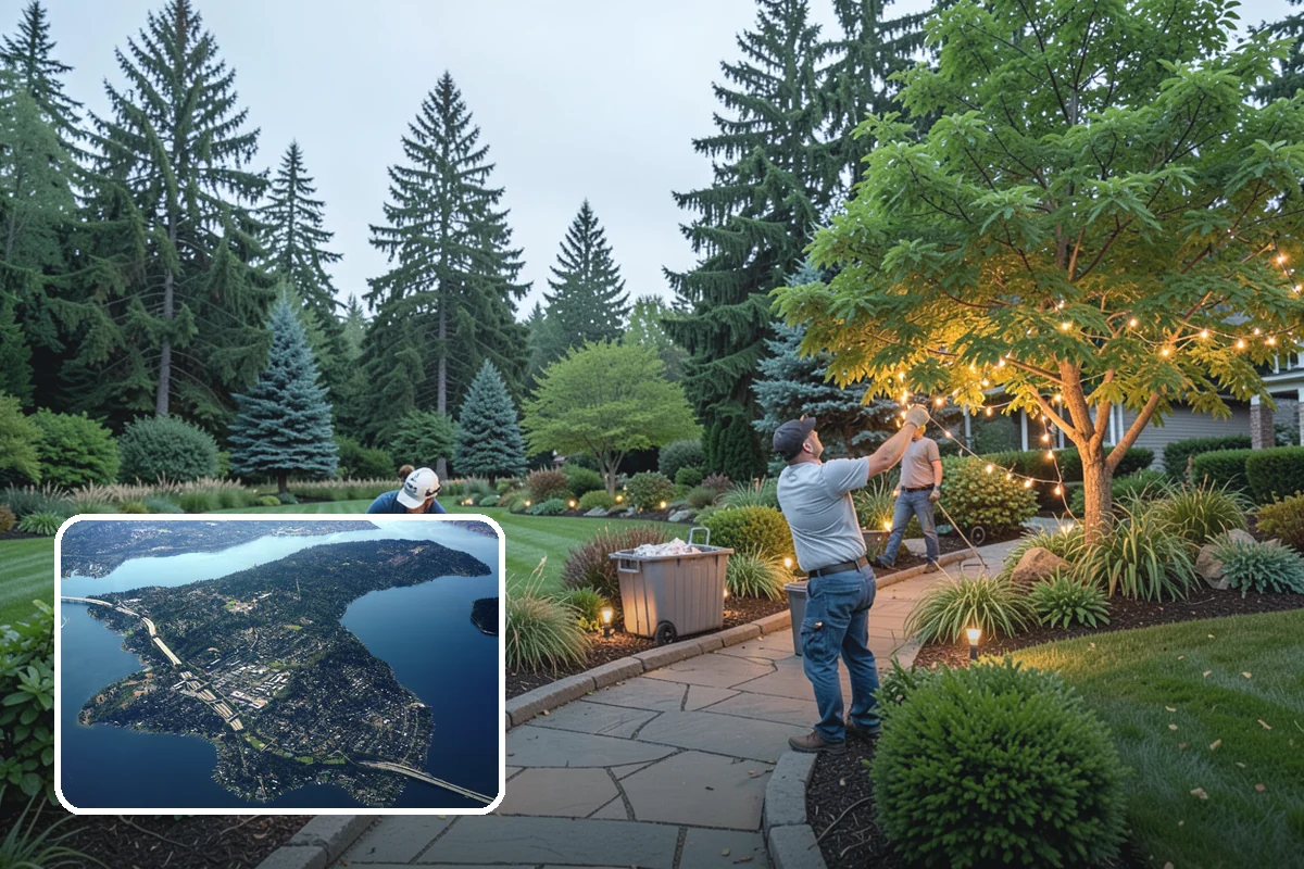 Land Grading in Mercer Island, King County, WA - Proper drainage away from structures