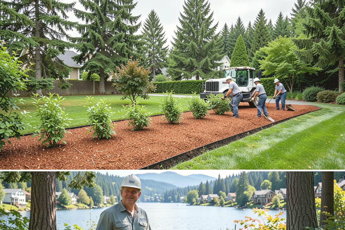 Land Grading in Milton, King County, WA - Best done in drier conditions.