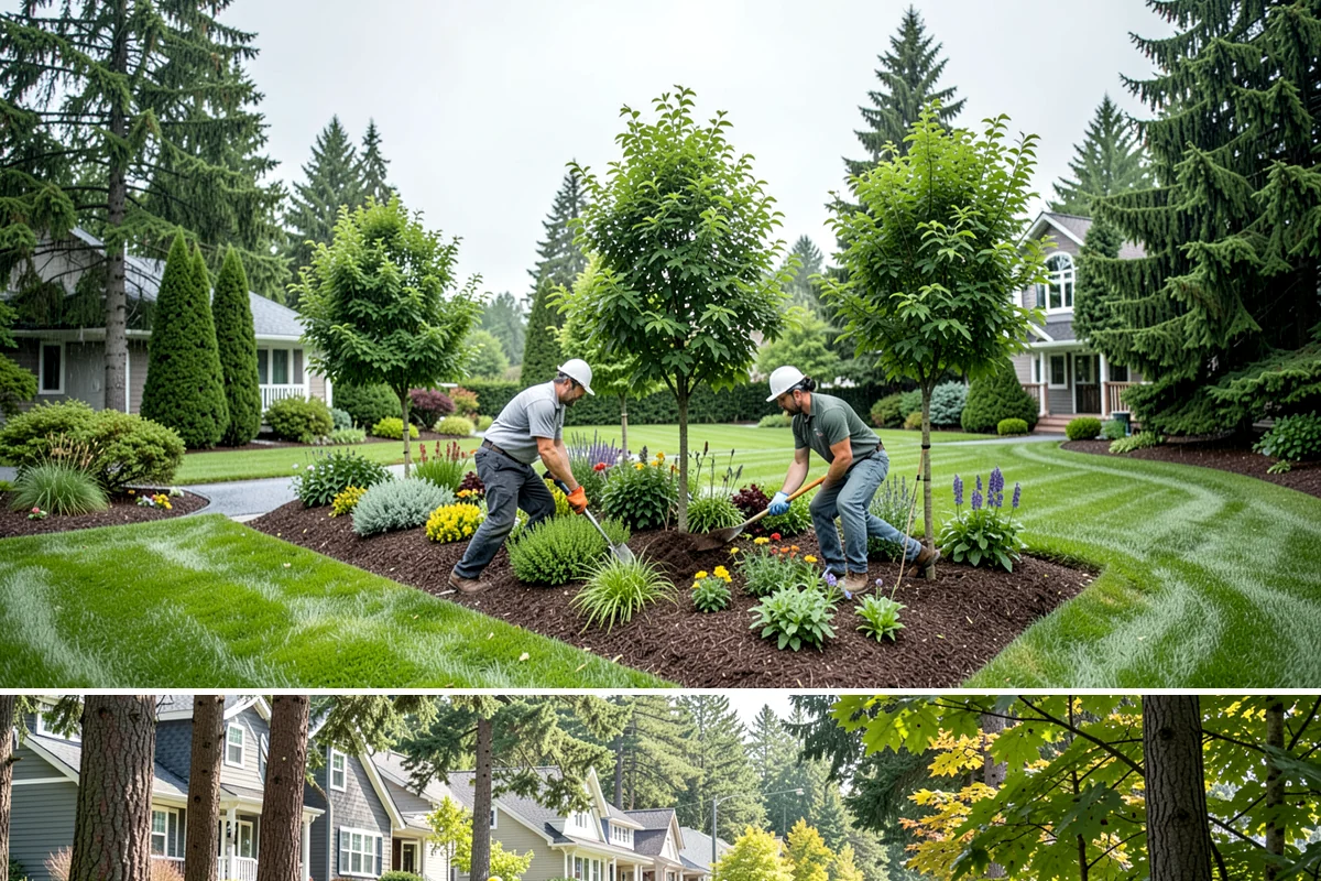 Land Grading in Normandy Park, King County, WA - Best done in drier conditions.