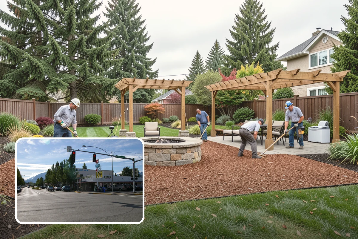 Land Grading in North Bend, King County, WA - Proper drainage away from structures