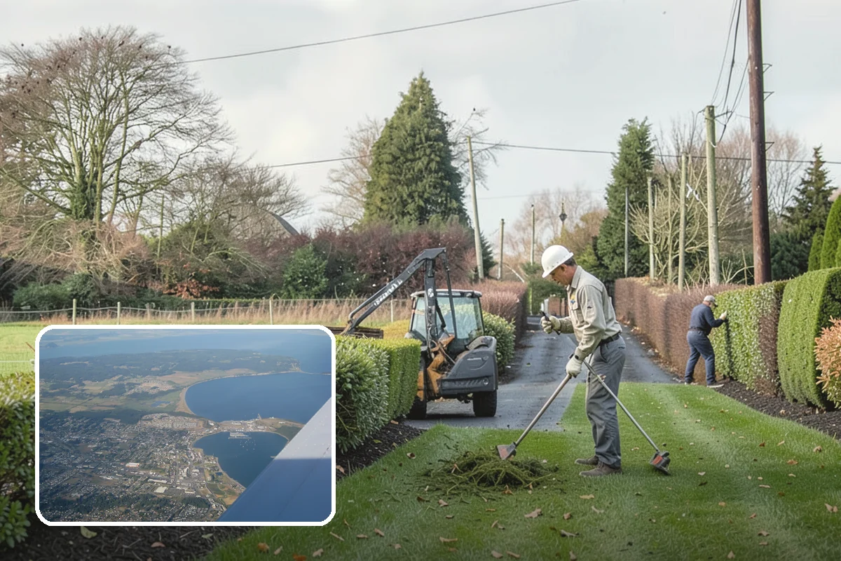 Land Grading in Oak Harbor, Island County, WA - Proper drainage away from structures