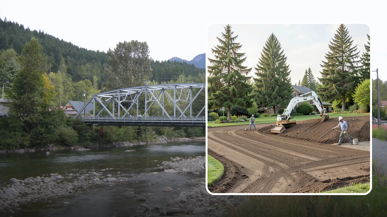 Land Grading in Skykomish, King County, WA - Professional grading that shapes your land for proper drainage, level building surfaces, and a usable yard.