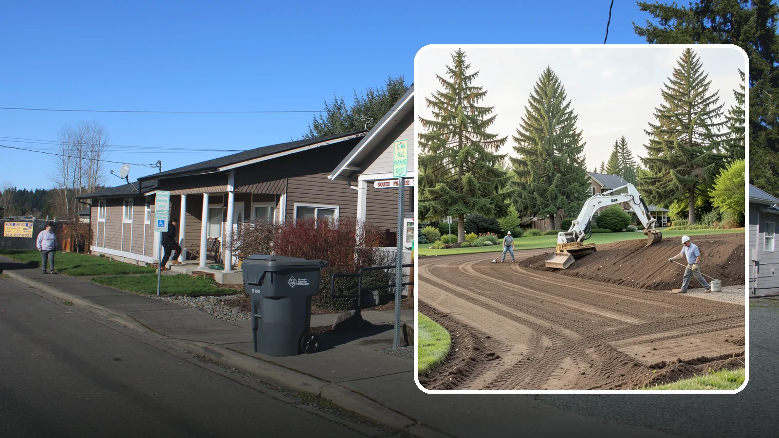 Land Grading in South Prairie, Pierce County, WA - Professional grading that shapes your land for proper drainage, level building surfaces, and a usable yard.
