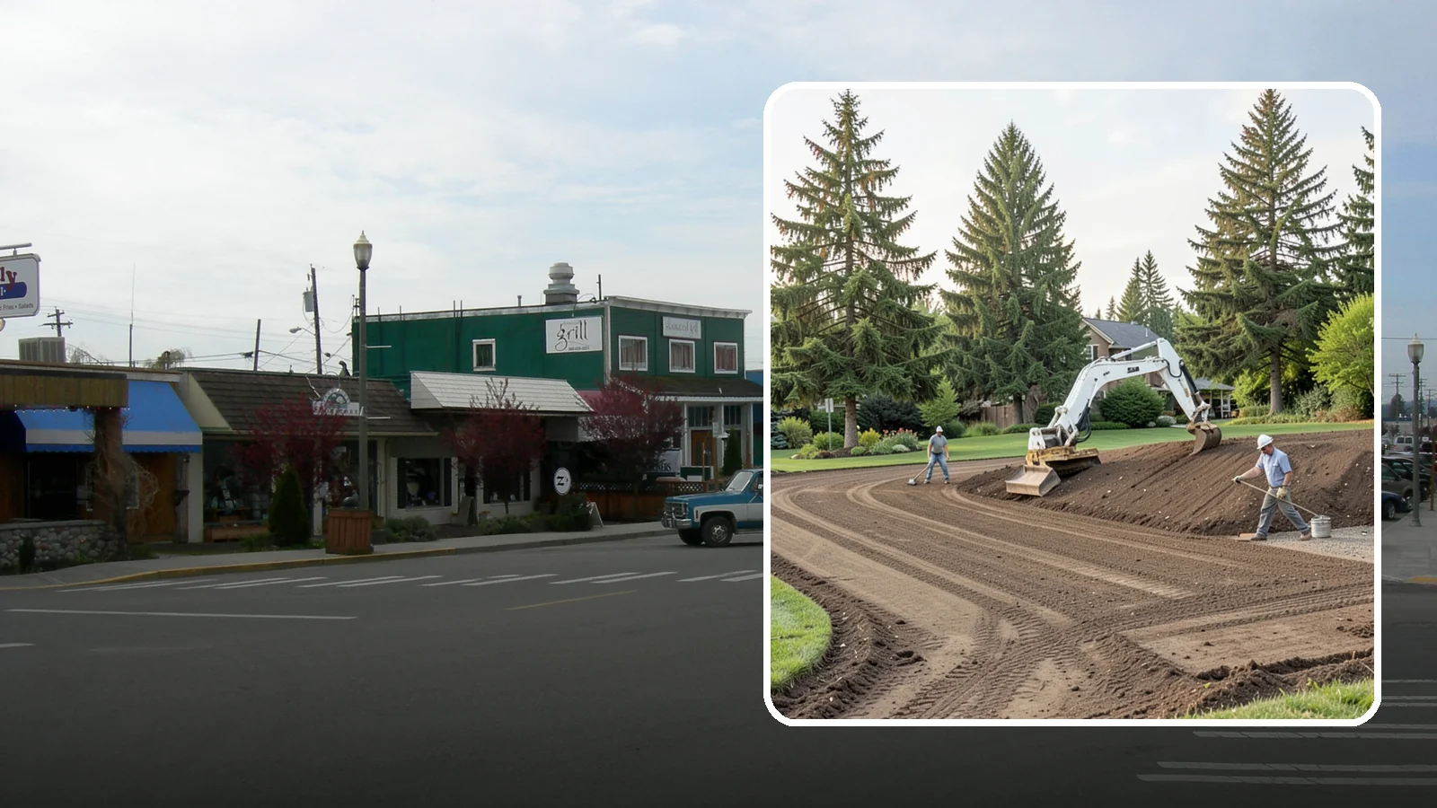 Land Grading in Stanwood, Snohomish County, WA - Professional grading that shapes your land for proper drainage, level building surfaces, and a usable yard.