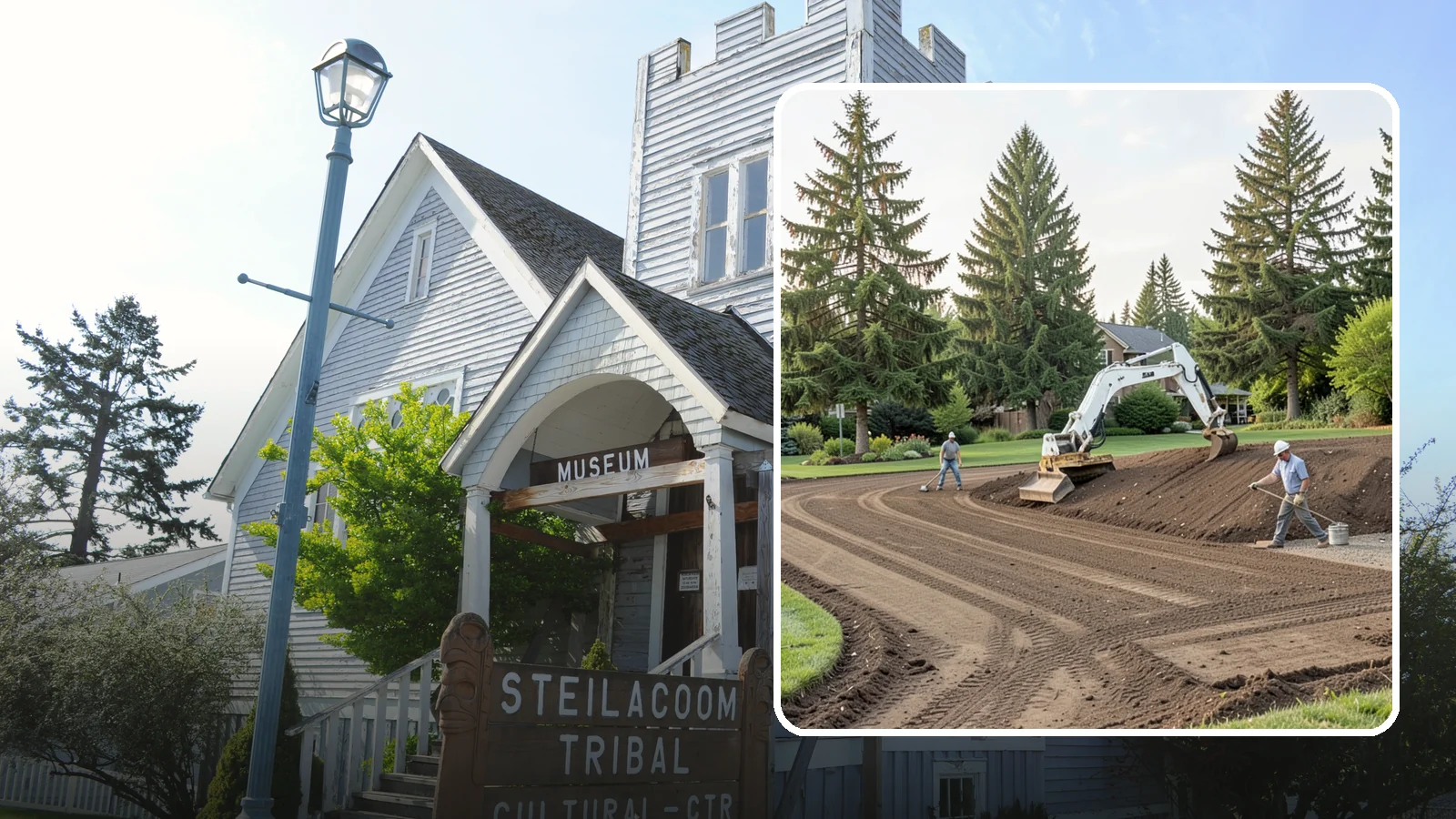 Land Grading in Steilacoom, Pierce County, WA - Professional grading that shapes your land for proper drainage, level building surfaces, and a usable yard.
