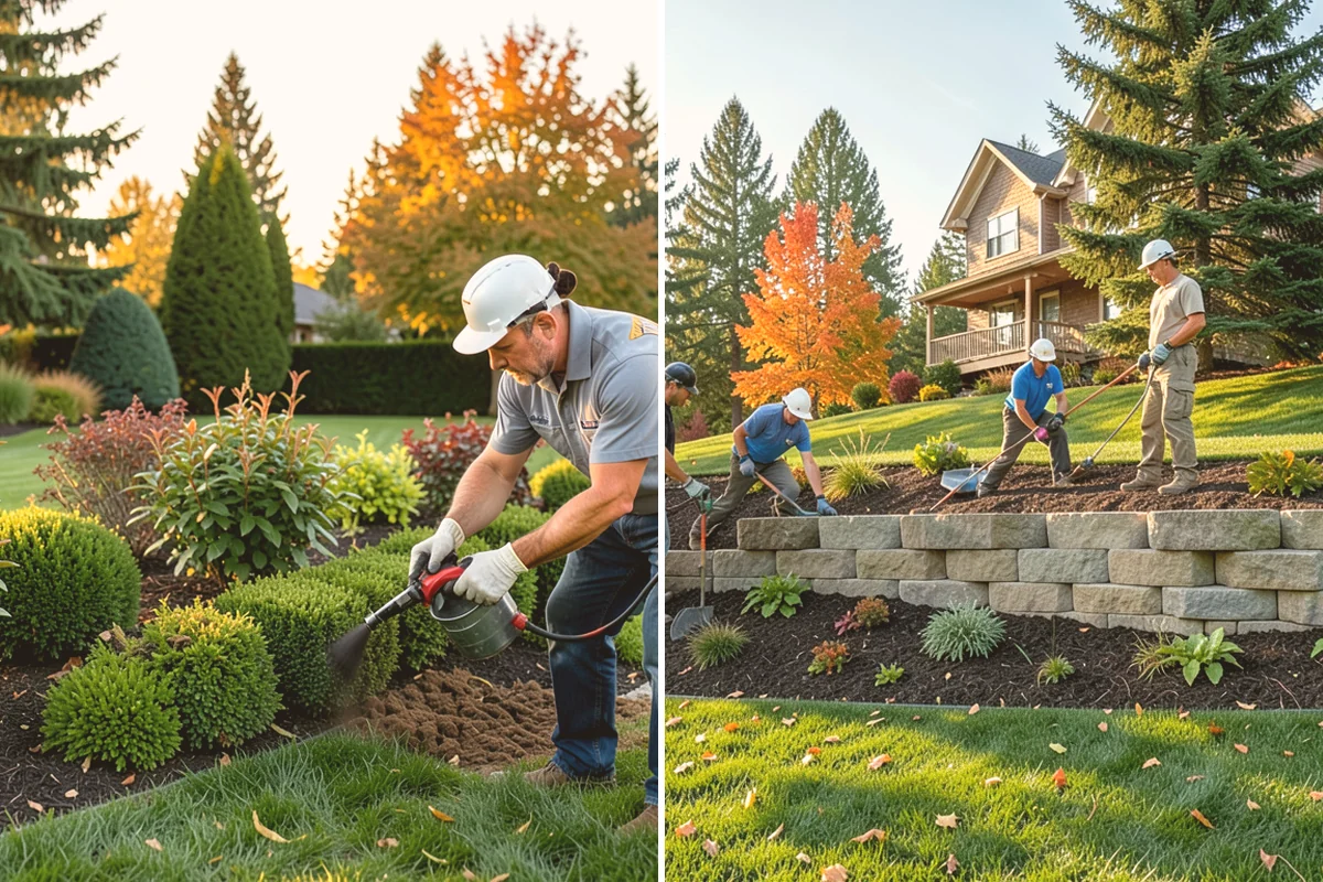 Land Leveling in Algona, King County, WA - Survey the area and target level
