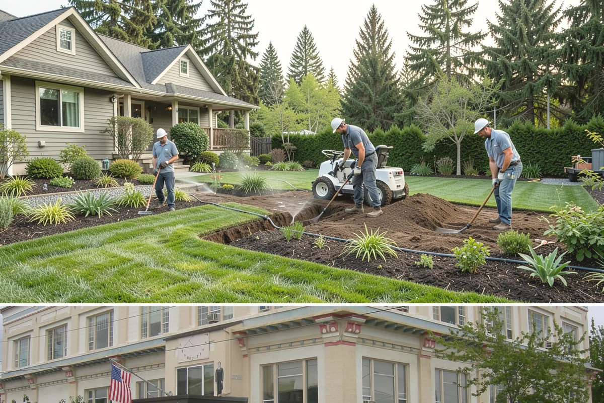 Land Leveling in Anacortes, Skagit County, WA - Best done in drier conditions.