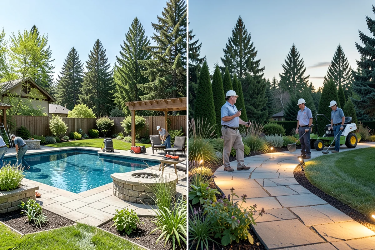 Land Leveling in Arlington, Snohomish County, WA - Survey the area and target level