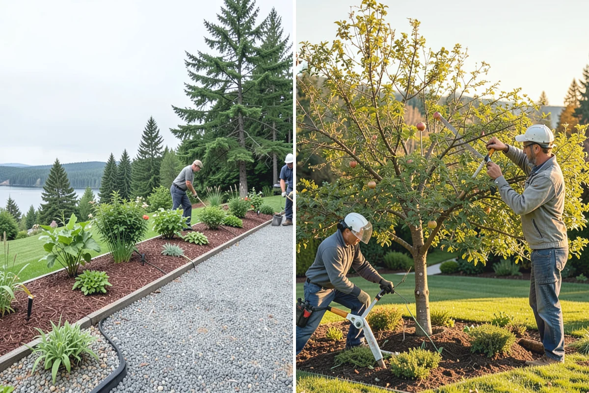 Land Leveling in Beaux Arts Village, King County, WA - Survey the area and target level