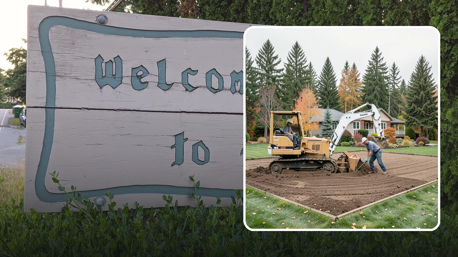 Land Leveling in Brier, Snohomish County, WA - Land leveling that flattens uneven ground into smooth, usable, level surfaces for lawns, play, and building.