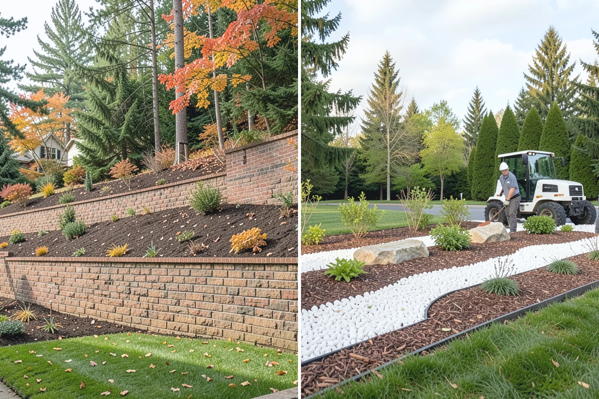 Land Leveling in Buckley, Pierce County, WA - Survey the area and target level