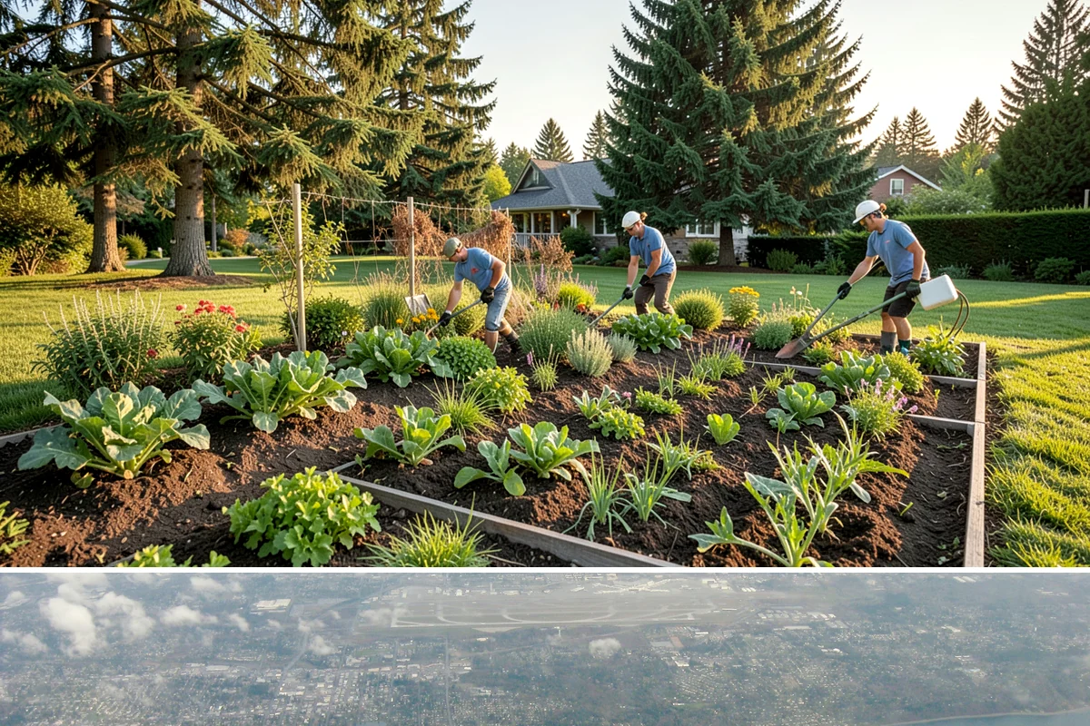 Land Leveling in Burien, King County, WA - Best done in drier conditions.
