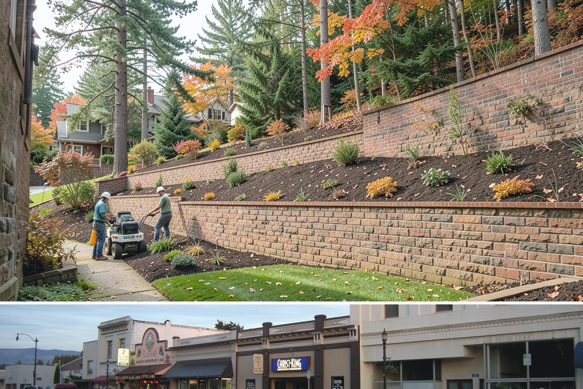 Land Leveling in Burlington, Skagit County, WA - Best done in drier conditions.