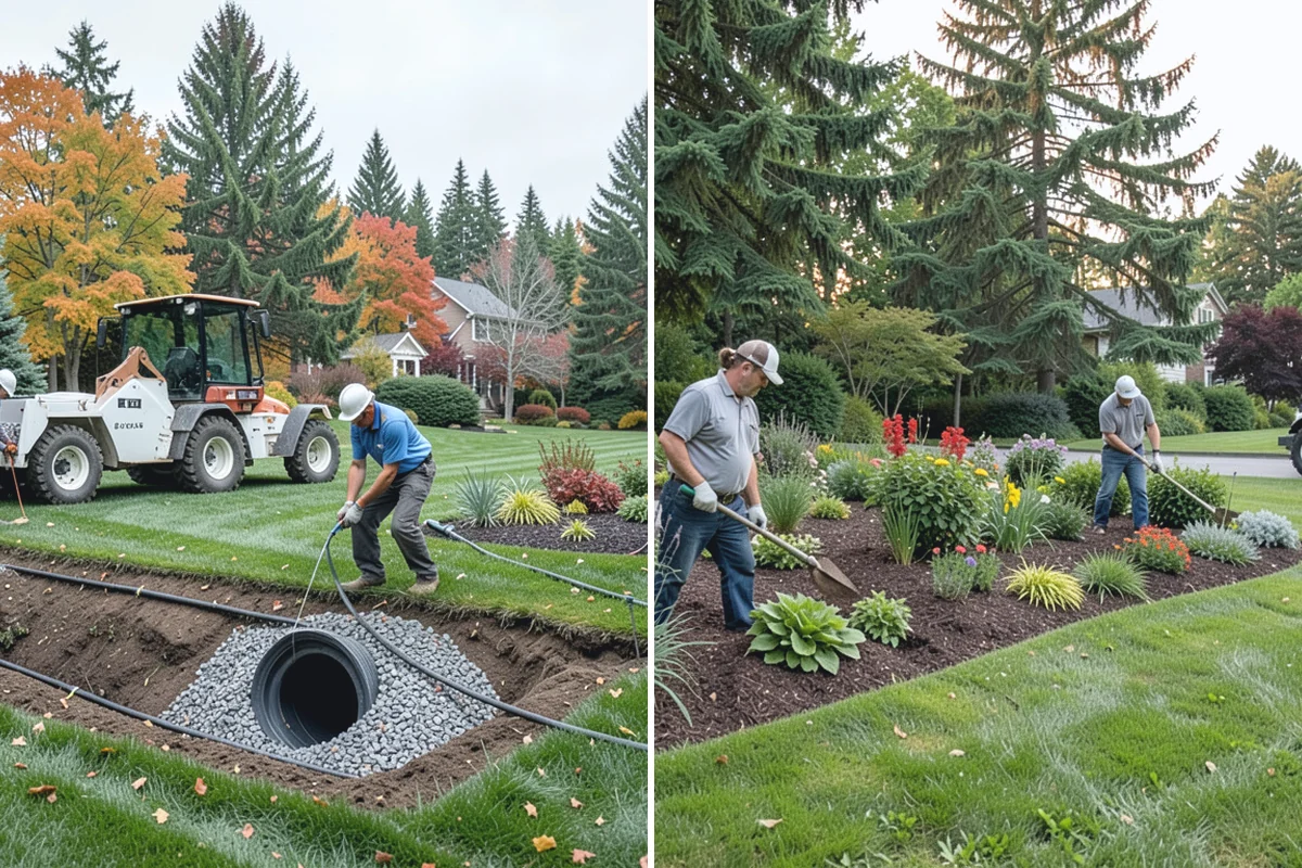 Land Leveling in Darrington, Snohomish County, WA - Survey the area and target level