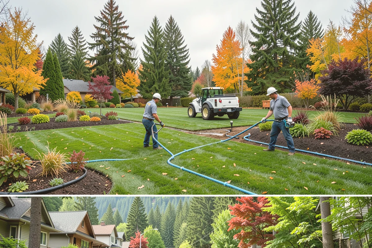 Land Leveling in Darrington, Snohomish County, WA - Best done in drier conditions.