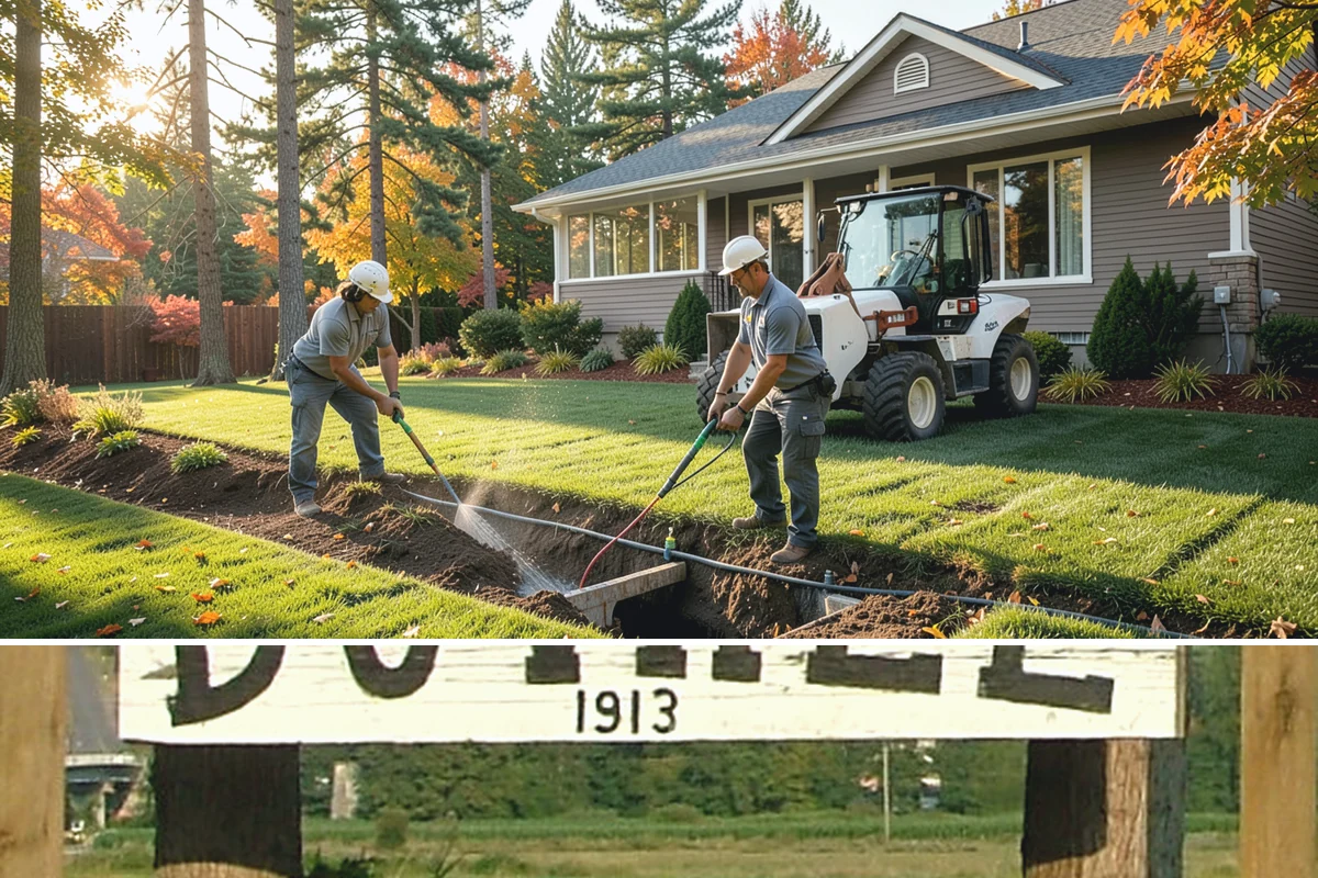 Land Leveling in Duvall, King County, WA - Best done in drier conditions.