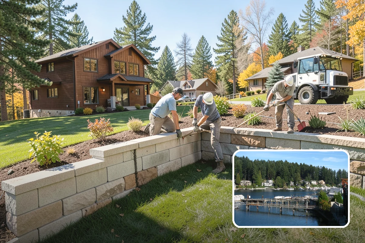 Land Leveling in Gig Harbor, Pierce County, WA - Smooth, usable, level ground