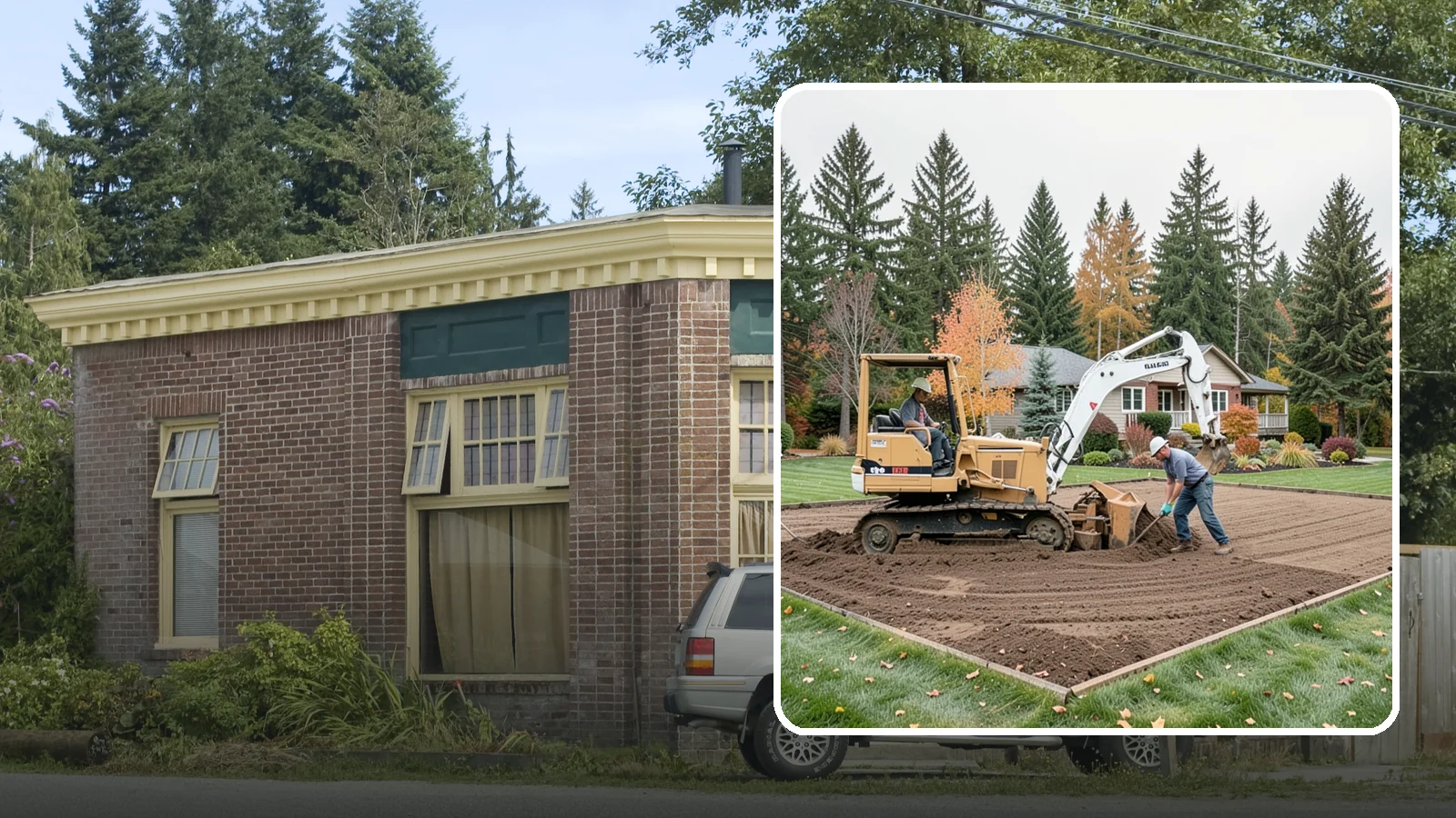 Land Leveling in Hamilton, Skagit County, WA - Land leveling that flattens uneven ground into smooth, usable, level surfaces for lawns, play, and building.