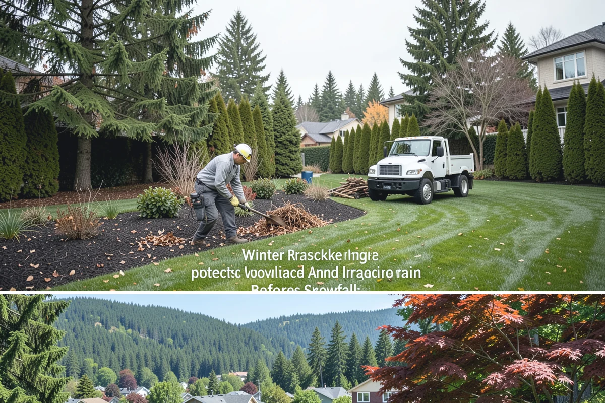 Land Leveling in Index, Snohomish County, WA - Best done in drier conditions.
