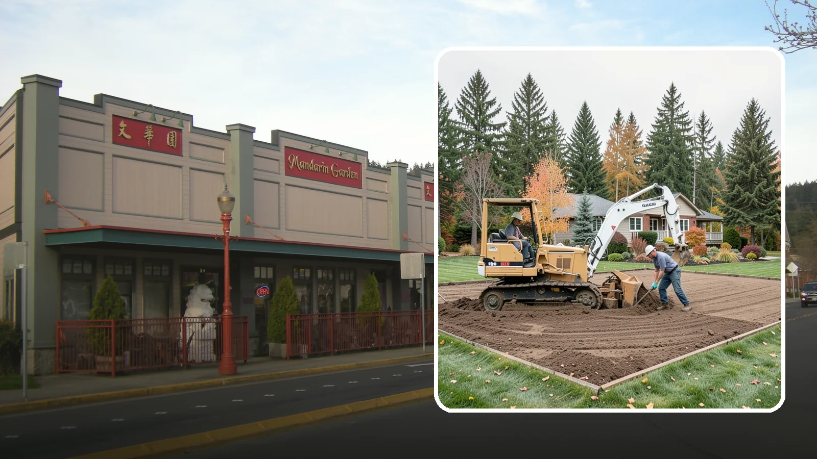 Land Leveling in Issaquah, King County, WA - Land leveling that flattens uneven ground into smooth, usable, level surfaces for lawns, play, and building.
