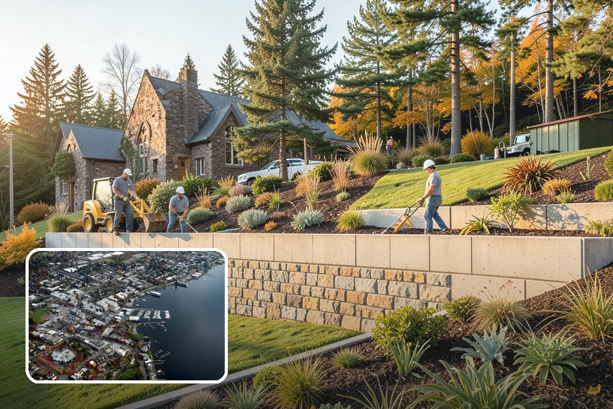 Land Leveling in Kirkland, King County, WA - Smooth, usable, level ground