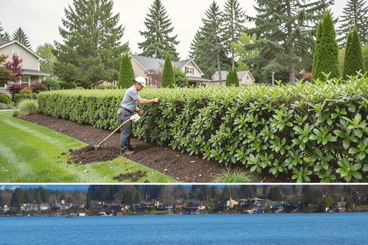 Land Leveling in Lake Stevens, Snohomish County, WA - Best done in drier conditions.