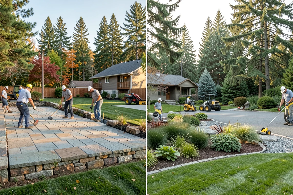 Land Leveling in Lakewood, Pierce County, WA - Survey the area and target level