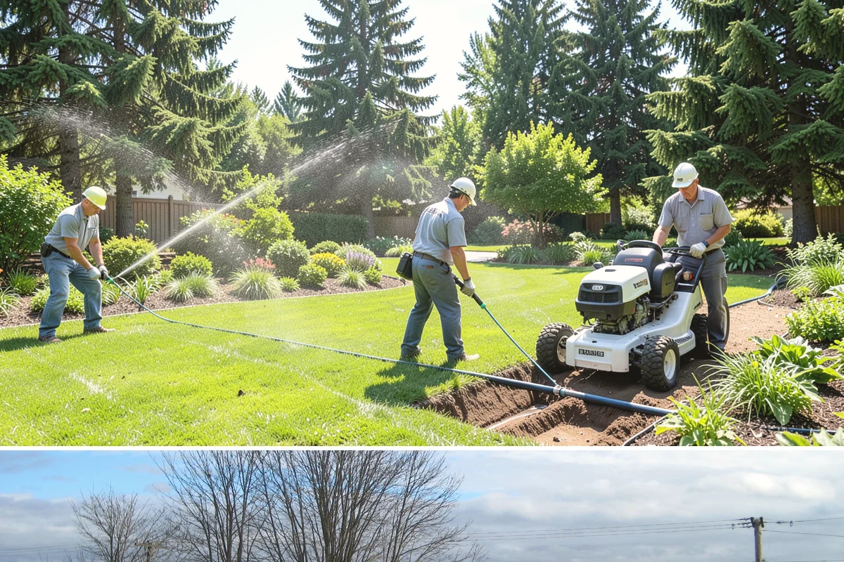 Land Leveling in Langley, Island County, WA - Best done in drier conditions.