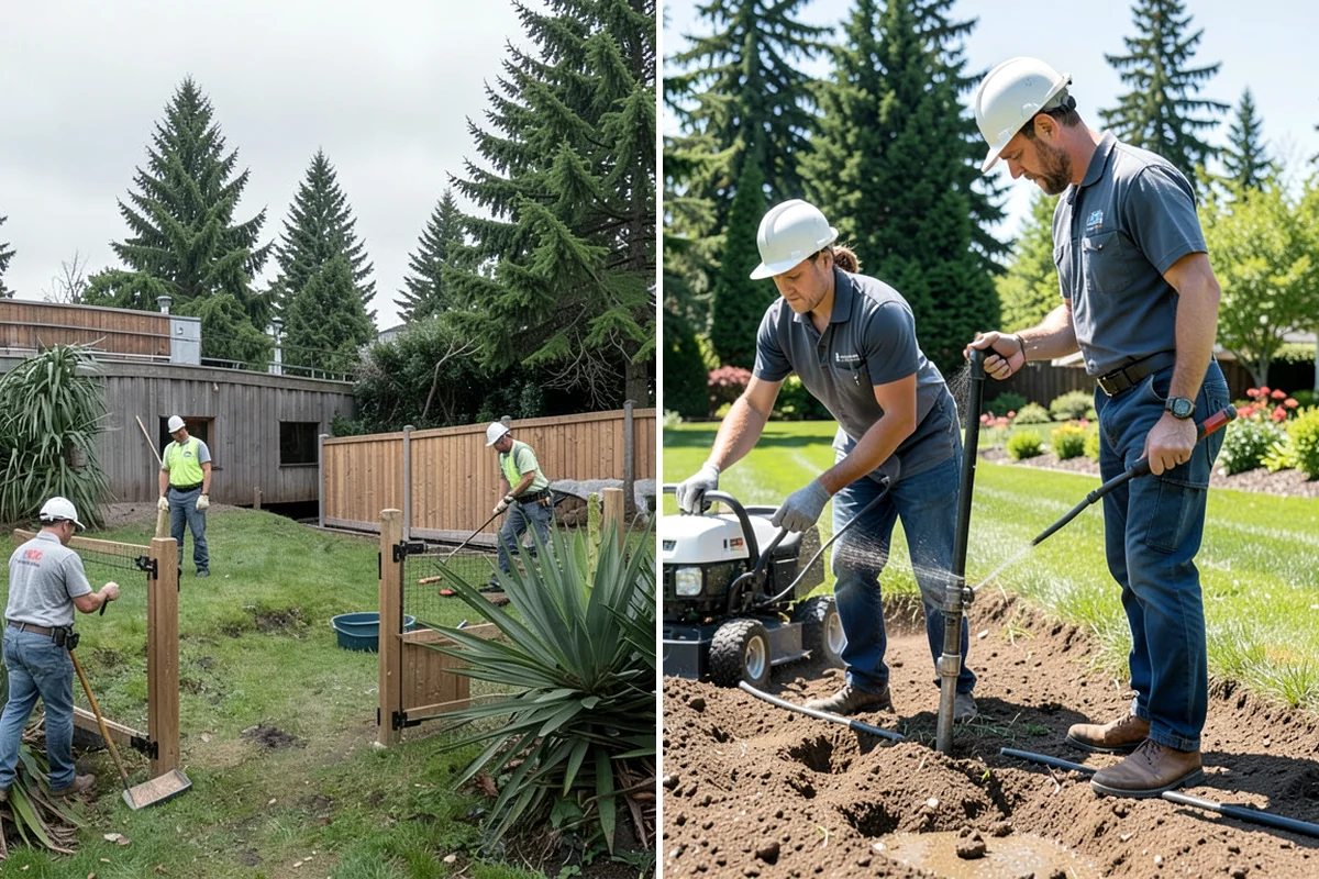 Land Leveling in Lyman, Skagit County, WA - Survey the area and target level