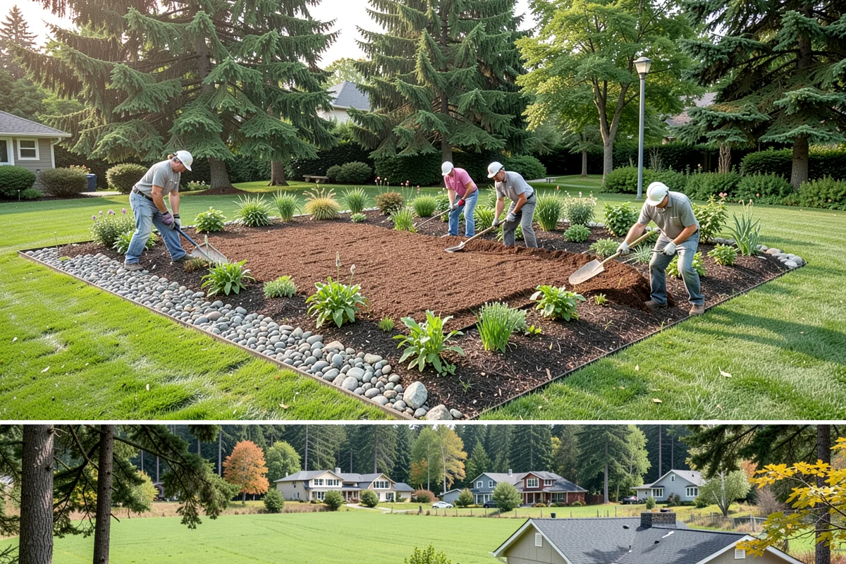 Land Leveling in Lyman, Skagit County, WA - Best done in drier conditions.