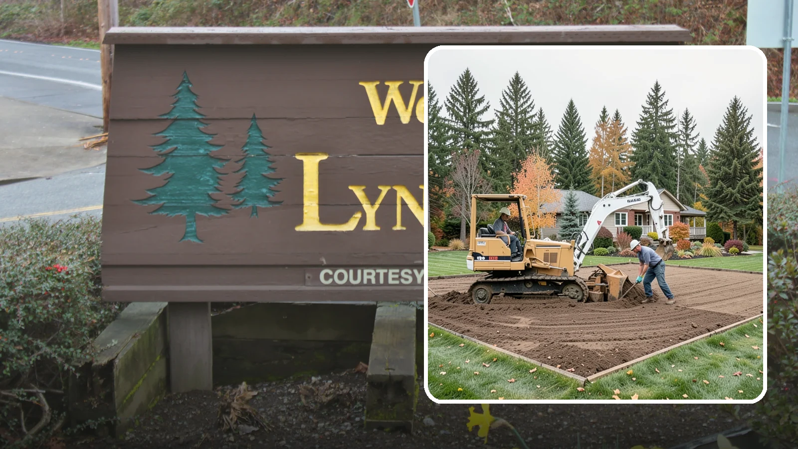 Land Leveling in Lynnwood, Snohomish County, WA - Land leveling that flattens uneven ground into smooth, usable, level surfaces for lawns, play, and building.
