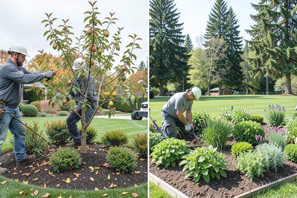 Land Leveling in Medina, King County, WA - Survey the area and target level