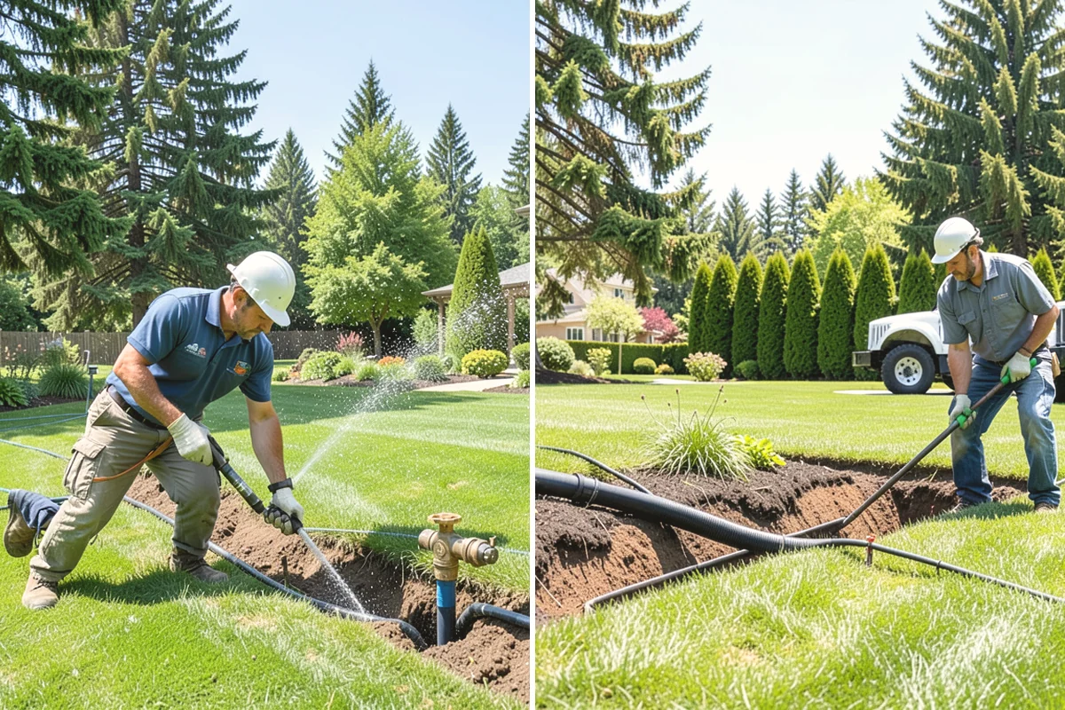 Land Leveling in Monroe, Snohomish County, WA - Survey the area and target level