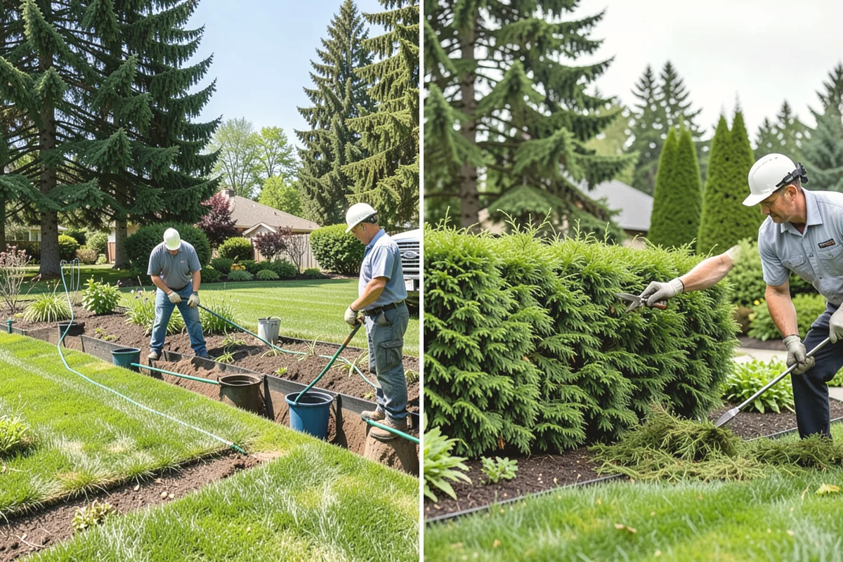 Land Leveling in Mountlake Terrace, Snohomish County, WA - Survey the area and target level
