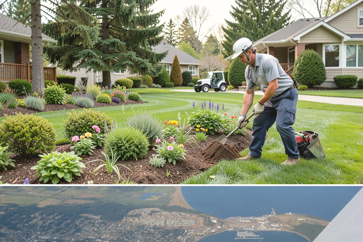 Land Leveling in Oak Harbor, Island County, WA - Best done in drier conditions.