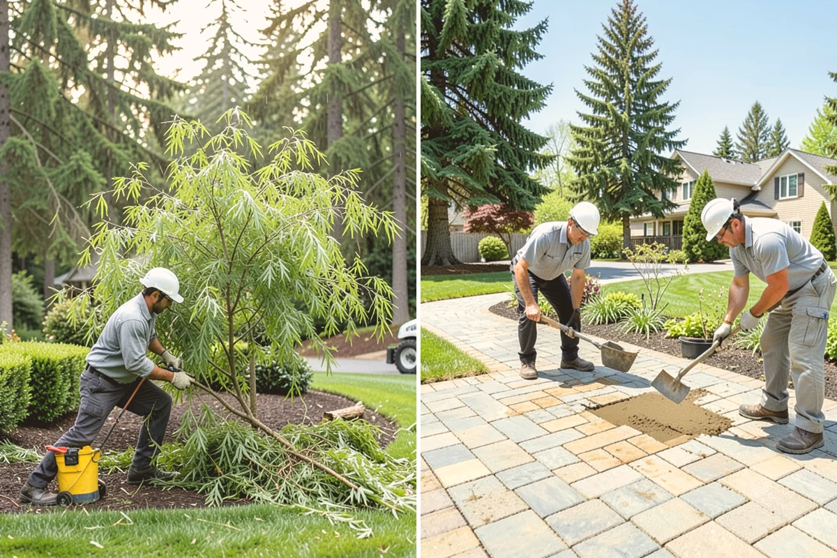 Land Leveling in Orting, Pierce County, WA - Survey the area and target level