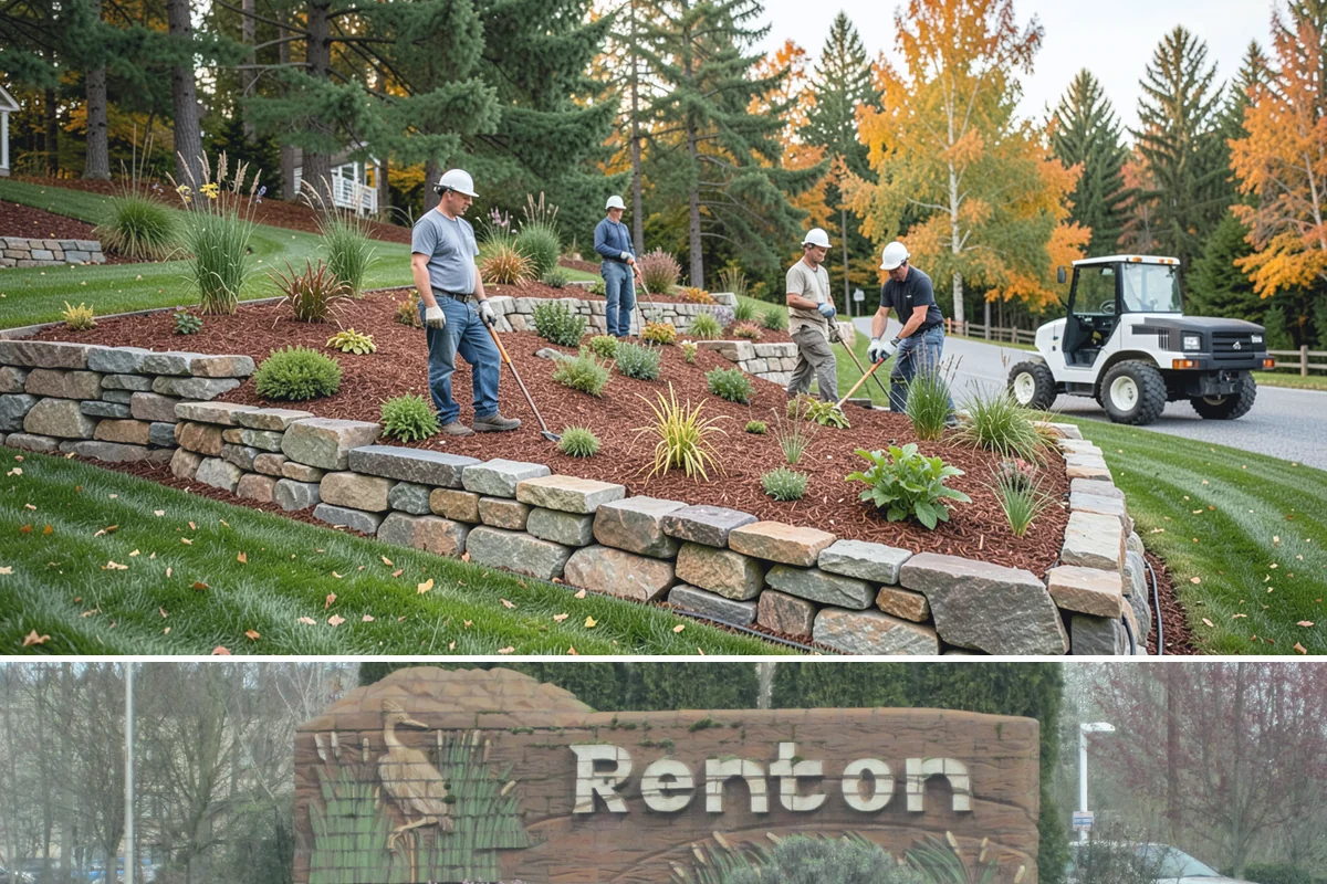 Land Leveling in Renton, King County, WA - Best done in drier conditions.