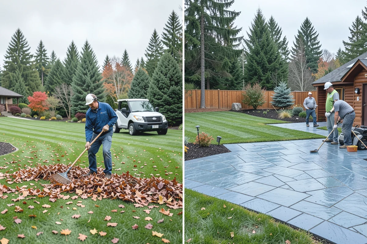 Land Leveling in Roy, Pierce County, WA - Survey the area and target level