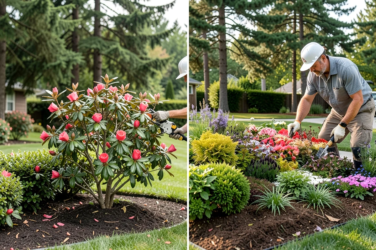 Land Leveling in Shoreline, King County, WA - Survey the area and target level