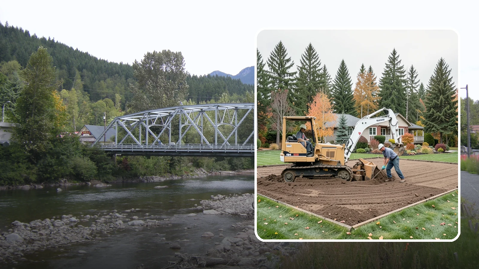 Land Leveling in Skykomish, King County, WA - Land leveling that flattens uneven ground into smooth, usable, level surfaces for lawns, play, and building.