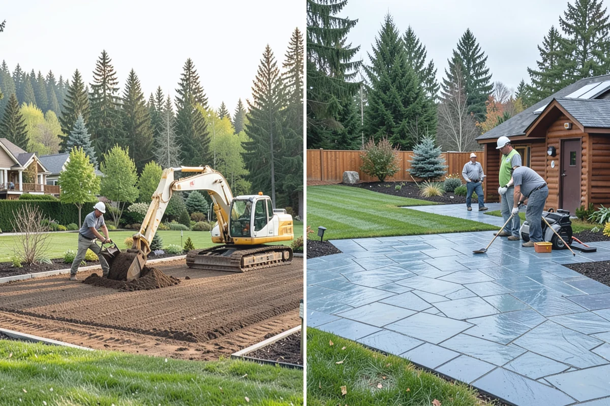 Land Leveling in Skykomish, King County, WA - Survey the area and target level