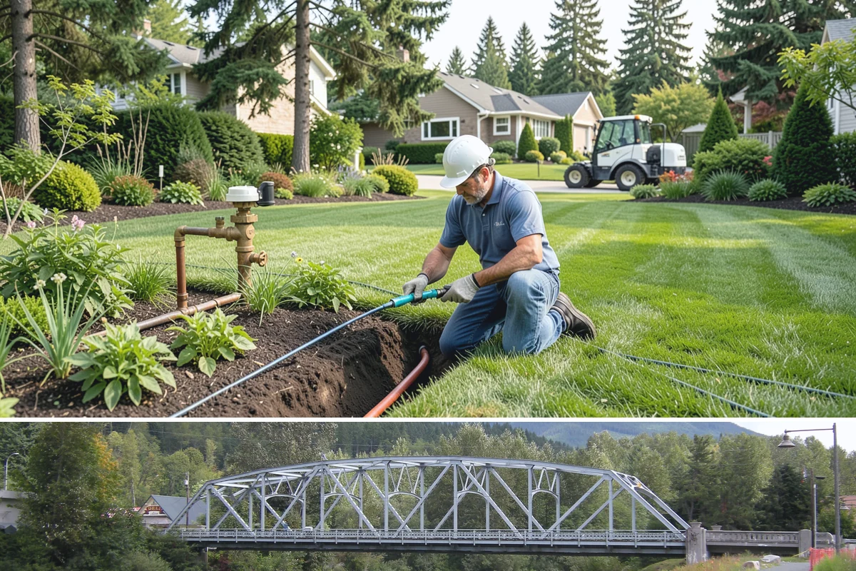Land Leveling in Skykomish, King County, WA - Best done in drier conditions.