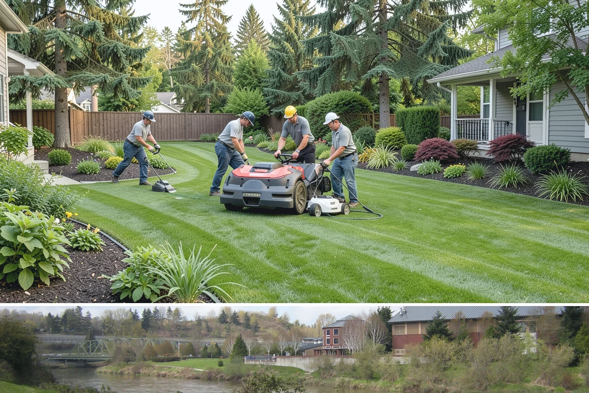Land Leveling in Tukwila, King County, WA - Best done in drier conditions.