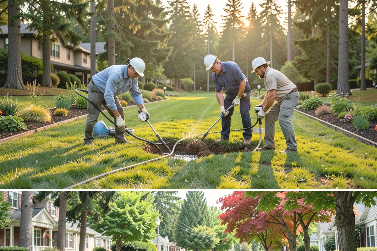 Landscape Architecture in Beaux Arts Village, King County, WA - Planning any time