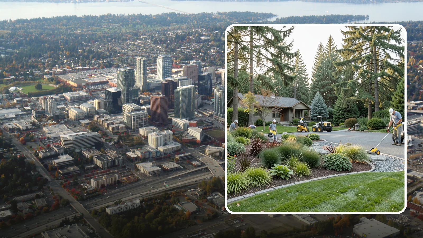 Landscape Architecture in Bellevue, King County, WA - Comprehensive landscape architecture for complex sites, blending engineering, ecology, and design.