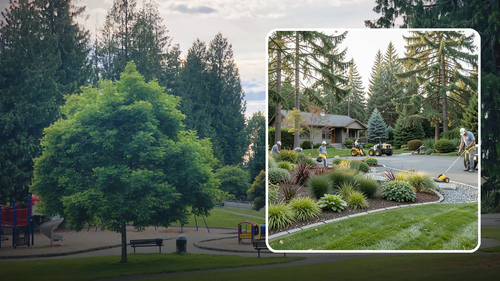 Landscape Architecture in Bonney Lake, Pierce County, WA - Comprehensive landscape architecture for complex sites, blending engineering, ecology, and design.