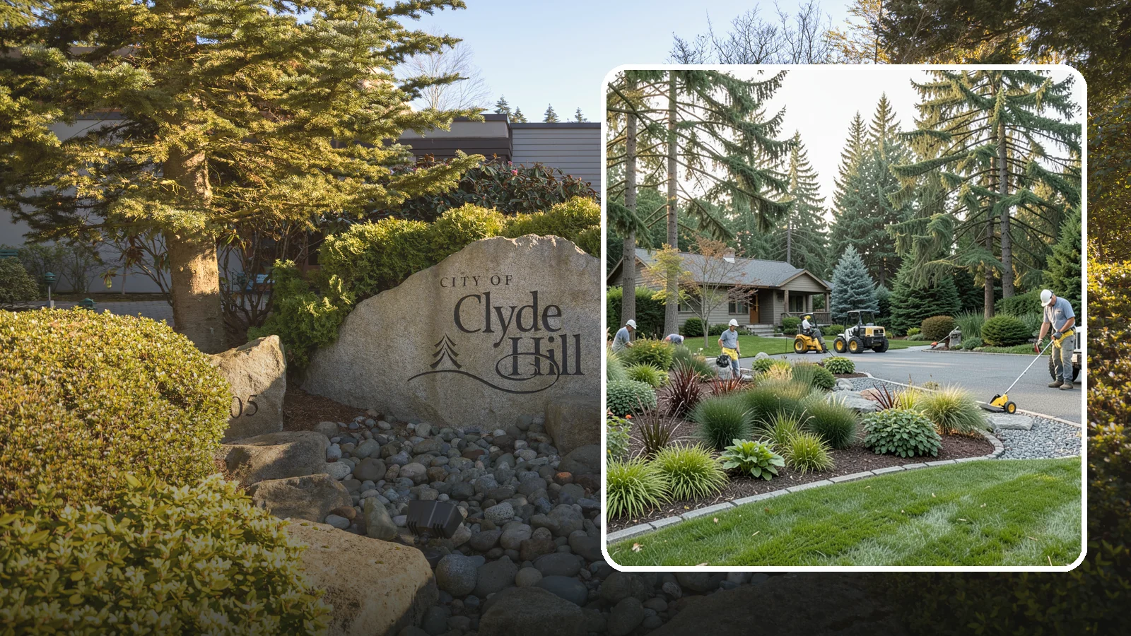 Landscape Architecture in Clyde Hill, King County, WA - Comprehensive landscape architecture for complex sites, blending engineering, ecology, and design.