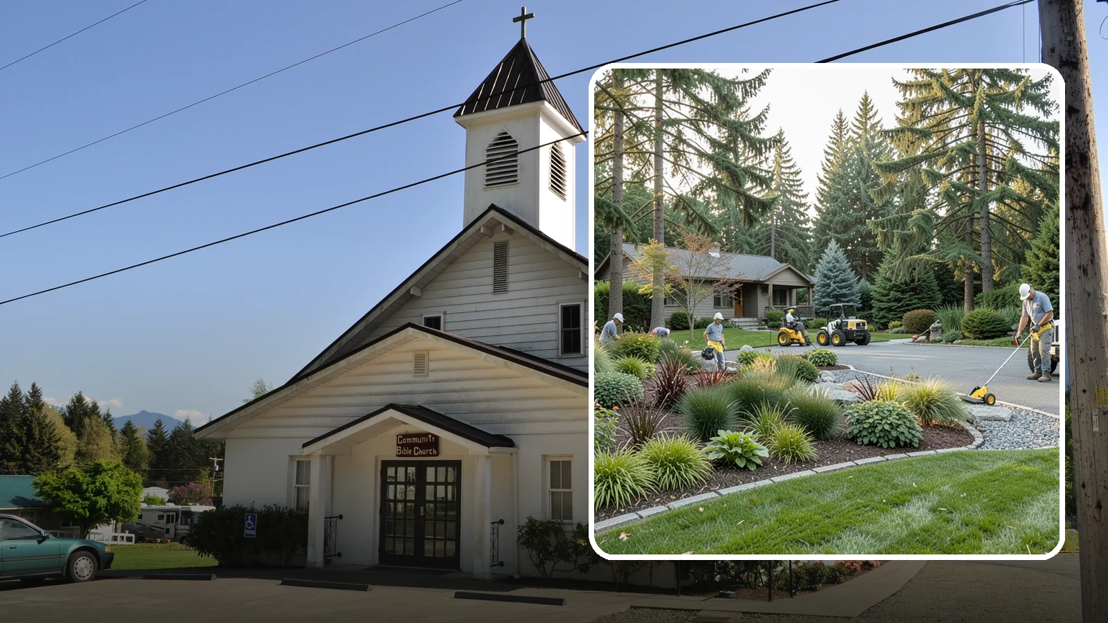 Landscape Architecture in Concrete, Skagit County, WA - Comprehensive landscape architecture for complex sites, blending engineering, ecology, and design.