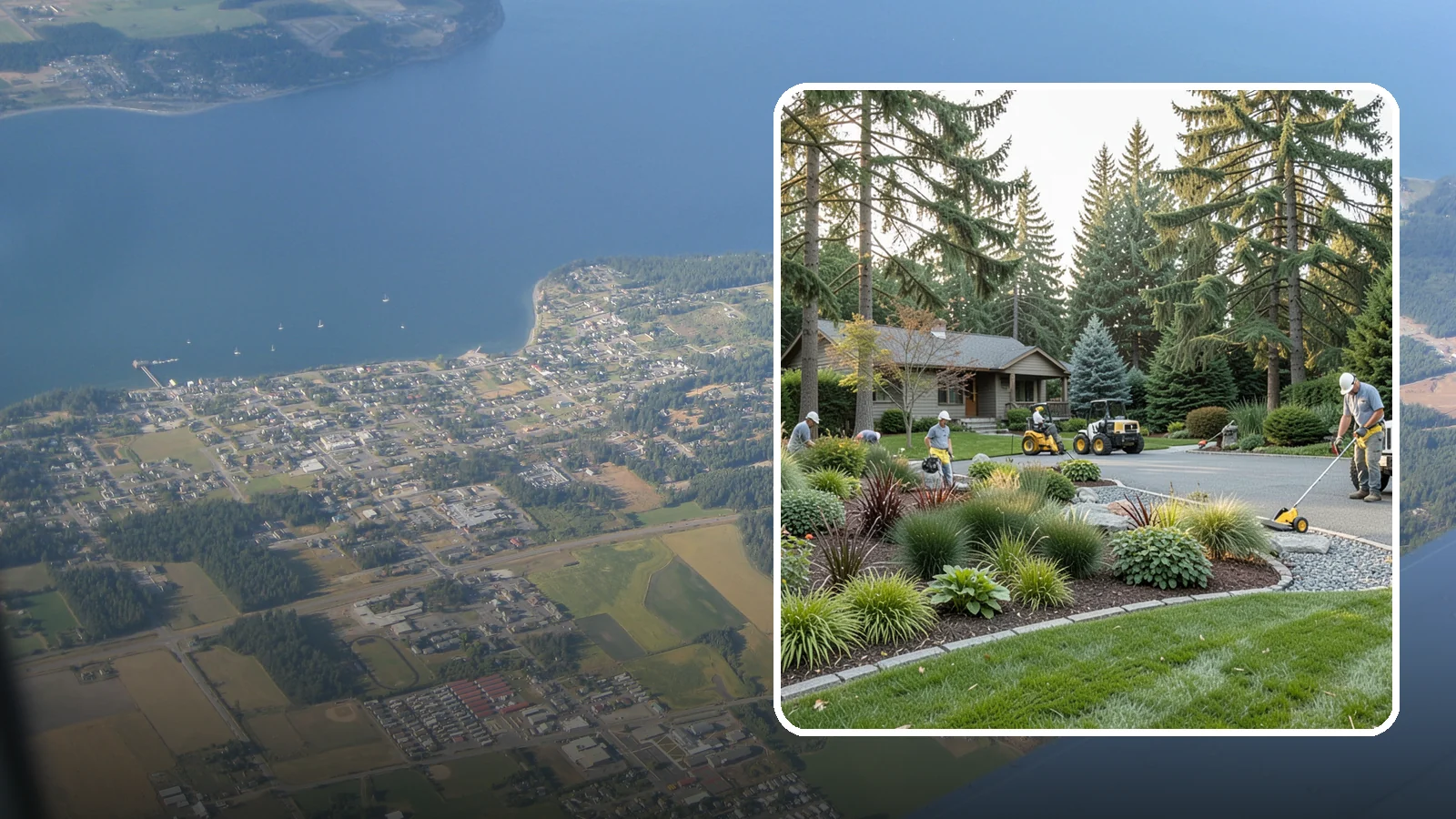 Landscape Architecture in Coupeville, Island County, WA - Comprehensive landscape architecture for complex sites, blending engineering, ecology, and design.
