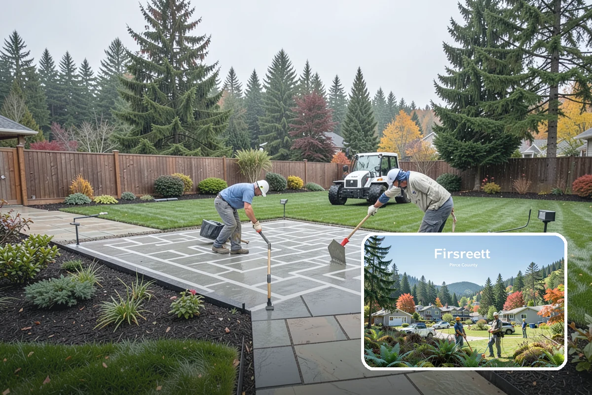Landscape Architecture in Fircrest, Pierce County, WA - Engineering rigor with design